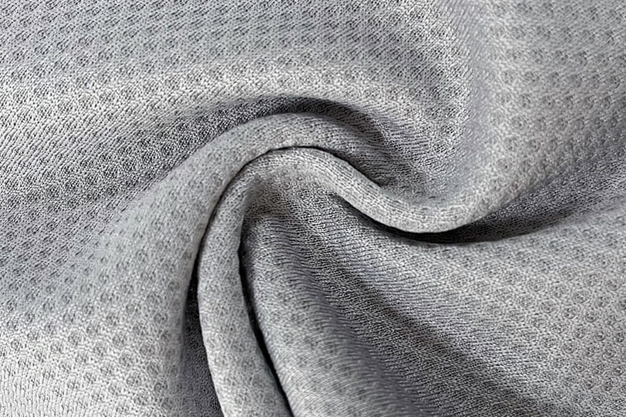 BCX-N0608: Absorbing i chłód monochromatyczny Jacquard Tkanina miodu